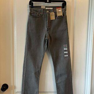 Levi's Wedge Straight Women's Jeans in a gray wash size 27x28
